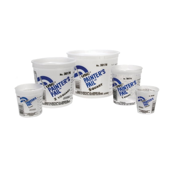 US Chemical & Plastics 36182 Painter's Pail, 1/2 Pint USC-36182