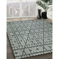 thumbnail image 2 of Ahgly Company Indoor Rectangle Patterned Silver Gray Novelty Area Rugs, 7' x 10', 2 of 6