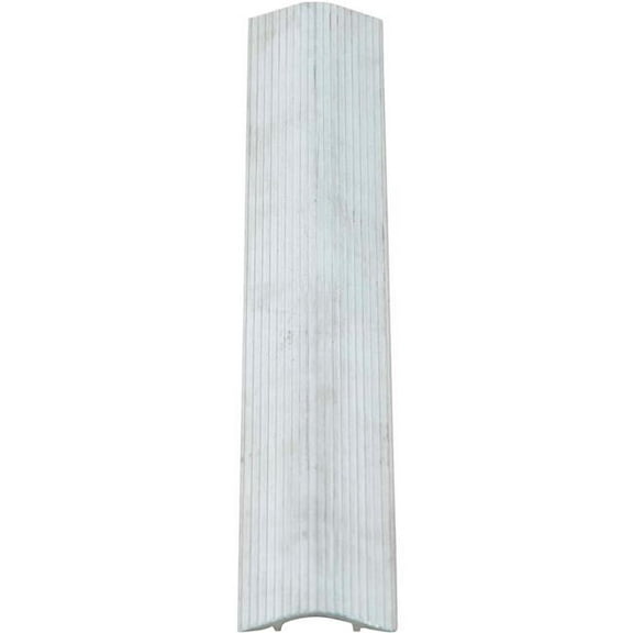 Vestil Manufacturing B1622301 Extruded Aluminum Hose & Cable Crossover - Silver - 24 x 2.875 x 0.437 in.