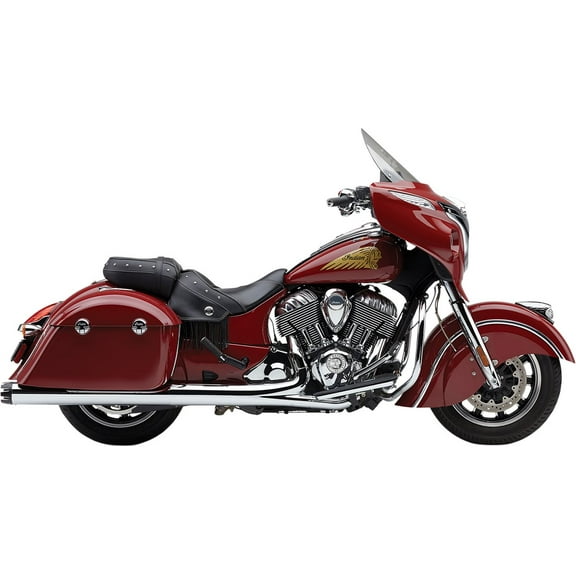 Cobra 4" Dual Cut Chrome Slip-On Mufflers (5208)