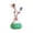 5#A, variant on Dog Toy Ball Rope Tug Toy, Interactive Chew Ball With Pull Rope Durable Teeth Cleaning Boredom Relief Exercise Toy for Puppies Small Large Dogs Indoor Outdoor Play