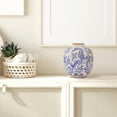 thumbnail image 4 of Nearly Natural Traditional 8.5" Multicolor Nautical Ceramic Decorative Vase, 4 of 4