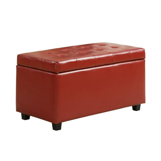 WyndenHall Essex Medium Rectangular Storage Ottoman Bench