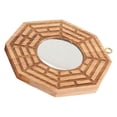 thumbnail image 1 of Espejo Bagua, Trae Riqueza Trae Buena Suerte Espejo De Madera Chismes Fácil De Usar Para Exteriores, 1 of 7