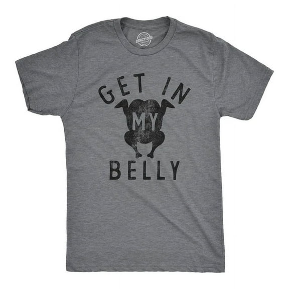 Get In My Belly T Shirt Funny Roasted Turkey Tee Unisex S-5XL Hot Trending Shirt, Vintage Birthday Gift