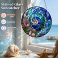 thumbnail image 6 of Rainbow Acrylic Suncatcher, Spiral Window Hanging Decor with Metal Frame for Home, Art Lovers Gift for Christmas and Birthday, 6 of 7