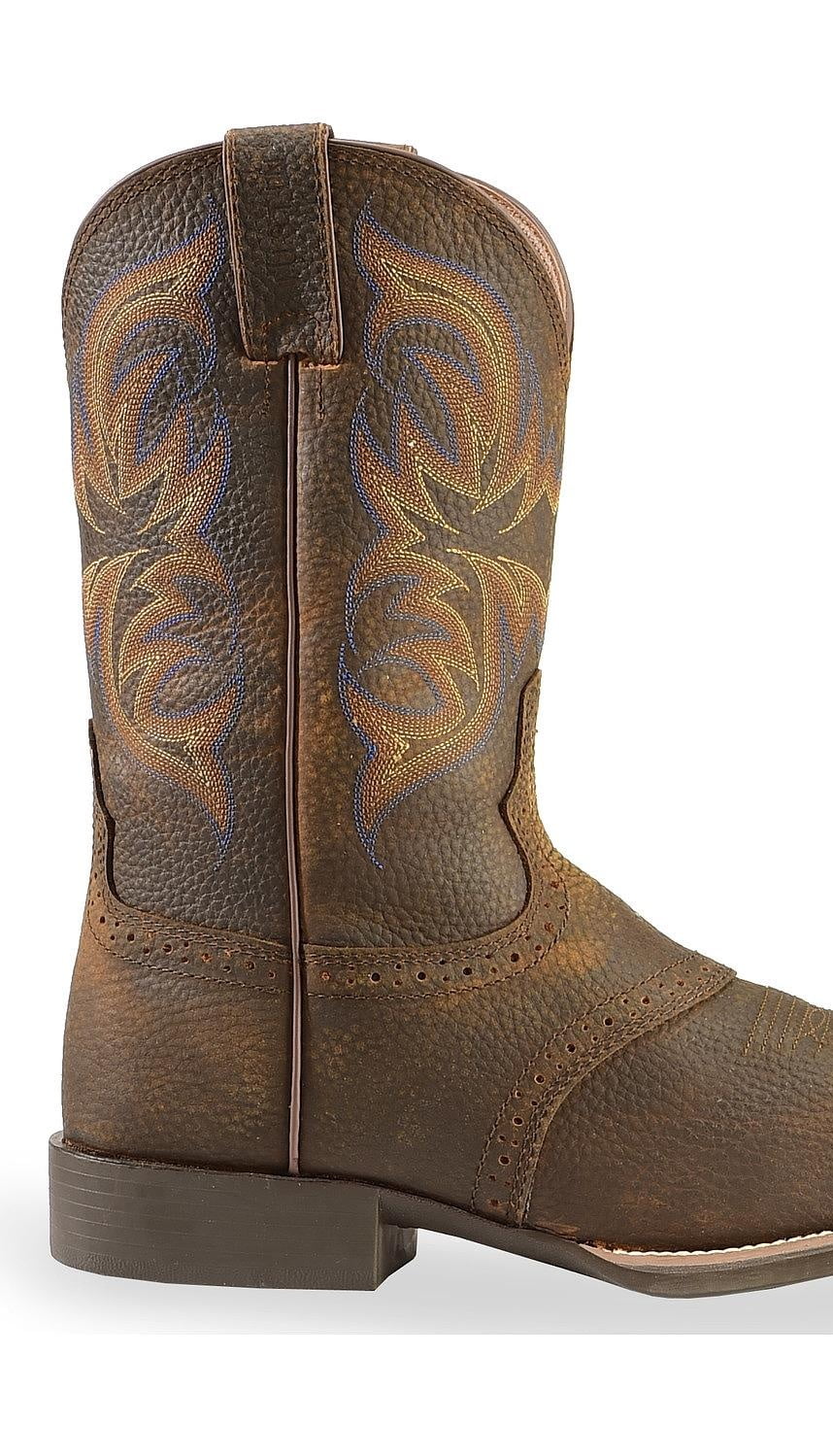 justin stampede cattleman cowboy boots
