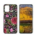 thumbnail image 1 of Pretty-floral-purple-3 Phone Case, Degined for LG K53 Case Men Women, Flexible Silicone Shockproof Case for LG K53, 1 of 1