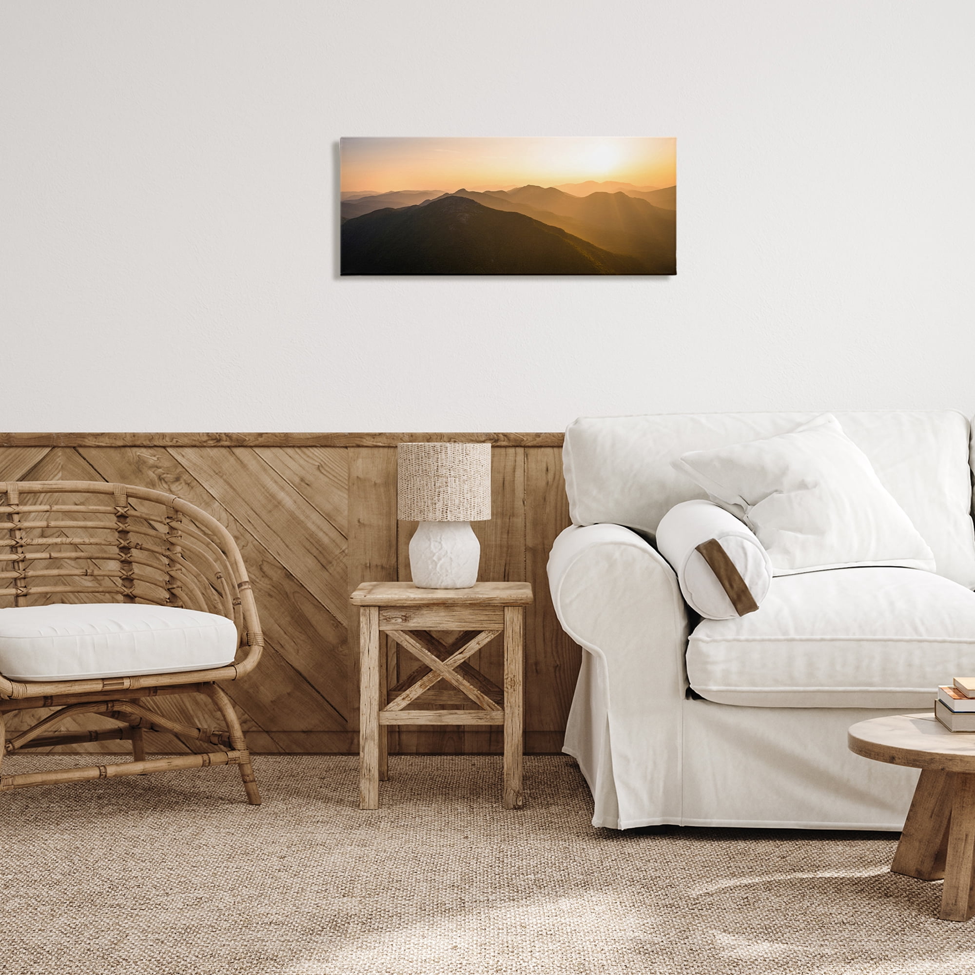 Stupell Industries Sunrise Over The Adirondacks Canvas Wall Art, design by Jonathan Zaharek