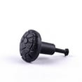 thumbnail image 3 of Iron Kitchen Cabinet Knob Black Round Cobble Stone style Kitchen Cabinet Hardware|Renovators Supply, 3 of 8