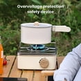 thumbnail image 3 of LJNYFDC Portable Camping Stove Outdoor Stainless Steel Propane Burner Stove Portable Stove for Camping BBQ Picnics Hiking, 3 of 7