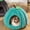 Blue 13Inch, variant on Halloween Pumpkin Cat Bed Cave, 13" Soft Pumpkin Pets House, Removable Cushion Warm Cat Beds, Fall Decor for Halloween Party Favors #Orange