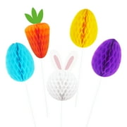 Way To Celebrate Easter Honeycomb Picks, 5 Pieces