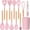 Pink, variant on EASHZMFYTBF 12-Piece Professional Silicone Kitchenware Set, 392°F Heat Resistant Spatula Set, Non-Stick Cooking Utensils(Pink)