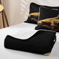 thumbnail image 4 of Erosebridal Wild Lizard Quilt King,3D Cartoon Animals Pattern King Coverlet Set For Boys,3 Pieces, 4 of 7