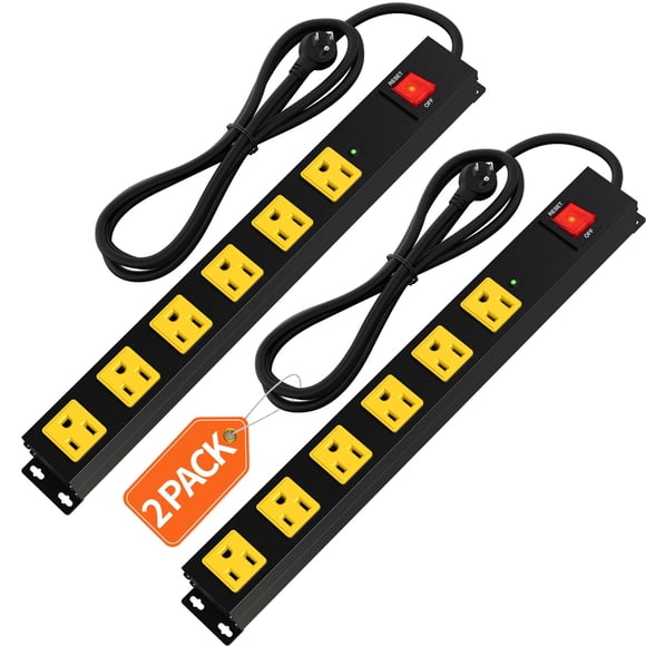 Regleta OKCHILD 6 Tomas Protector contra Sobretensiones 1.8m 2700J 15A