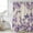 Beige, variant on Purple Flowers Shower Curtain, Waterproof Shower Curtains for Bathroom, Butterfly Spring Floral Watercolor Farmhouse Washable Fabric Bathtub Curtain Set Bath Decor with 12 Hooks Extra Long 72"x96"