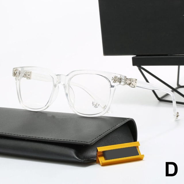 New European And American Men And Women Square Frame Plain Glasses Classic Travel Fashion Optical Glasses