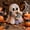 #E, variant on Little Ghost’s Cozy Halloween DIY Patchwork Kit, Cute Ghost Plush Sewing Craft Kit with Pre-Cut Fabrice, 6 Styles Doll Making Set, Handmade Decor Ornament Gift for Craft Lovers
