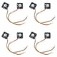 thumbnail image 1 of 8 Pcs 3 Pin 40mm Cuadrado PC Ordenador Ventilador DC 12V Negro, 1 of 4