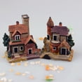 thumbnail image 6 of Desktop Dress Up, Fall Decor - Dienrx Miniature Fairy House Fairy Garden Home Decoration Resin Craft Decor, 1 Villa Ornament, 6 of 9