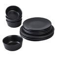 thumbnail image 3 of Vajilla De Porcelana Santa Anita De 12 Piezas Color Negro Obsidian Black, 3 of 4