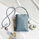 thumbnail image 5 of Bolso bandolera pequeño de PU para teléfono móvil con ranuras para tarjetas de crédito para mujer MFZFUKR BST3054567-1, 5 of 5