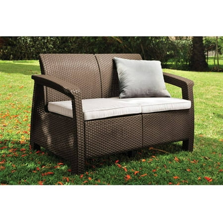 Keter Corfu Resin Love Seat With Cushions All Weather Plastic Patio Furniture Brown Gray Rattan 163cc Gas Engine Front Wheel - Keter Corfu Armchair All Weather Outdoor Patio Garden Furniture Keter Corfu Resin Love Seat With Cushions All Weather Plastic Patio Furniture Brown Gray Rattan 163cc Gas Engine Front Wheel - Keter Corfu Armchair All Weather Outdoor Patio Garden Furniture