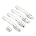 thumbnail image 3 of Pull Handle Cover, Exterior Door Handle Cover Long Lifespan Anti Scratch ABS 8 Pcs With Keyhole For Car, 3 of 8