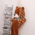 thumbnail image 4 of Hamac d'Angle Suspendu pour Peluches, Filet de Rangement pour Jouets, Parfait pour les Petits Espaces (Seulement Sac), 4 of 5