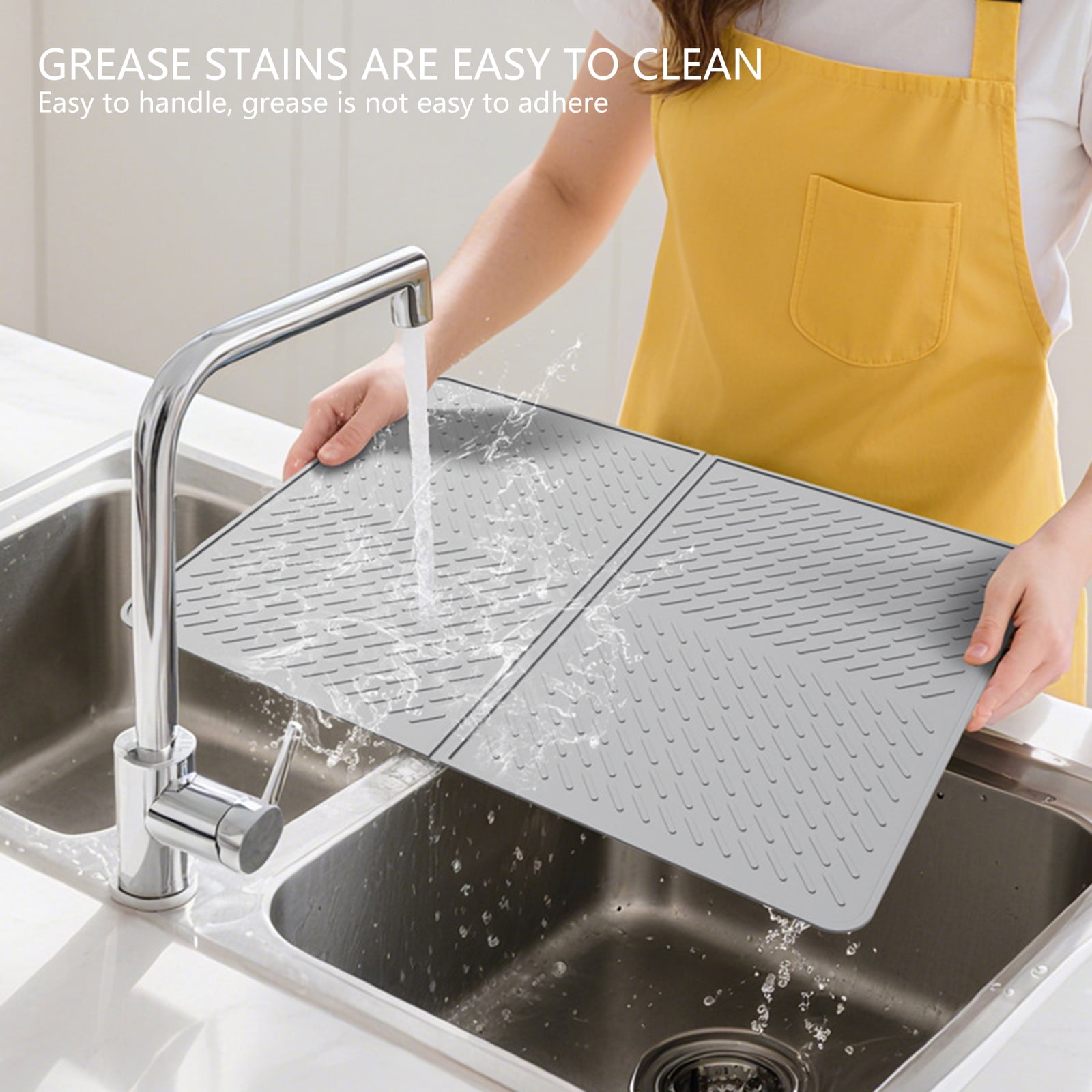 Anti Slip Kitchen Appliance Cover Mat for Electric Stove Heat Resistant Surfaces Protectors 27.56x19.69inch Silicone Pad