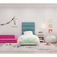thumbnail image 6 of Jaxx Panelist Modern Padded Headboard – Set of 4 Wall Mounted Panels - Queen, Charcoal Microvelvet, 6 of 8