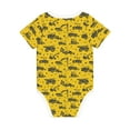 thumbnail image 5 of Balery Vintage Excavator Pattern Baby Climbing Clothes Infant Bodysuit Cute Infant Bodysuit Baby Romper-3 Months, 5 of 7