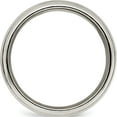 thumbnail image 2 of Sterling Silver Ss 6mm Polished Fancy Band Size 7 Made In United States qwb103-7, 2 of 5