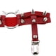 thumbnail image 4 of Arnés de cuerpo elástico Harajuku con liga de cuero PU sexy punk para mujer rojo, 4 of 4