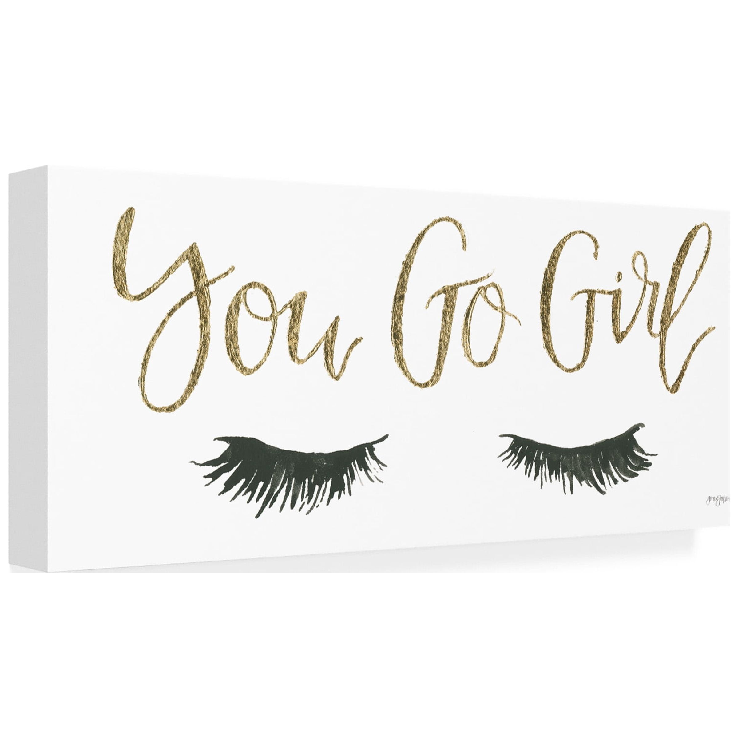 Jenaya Jackson 'Girl Power V' Canvas Art