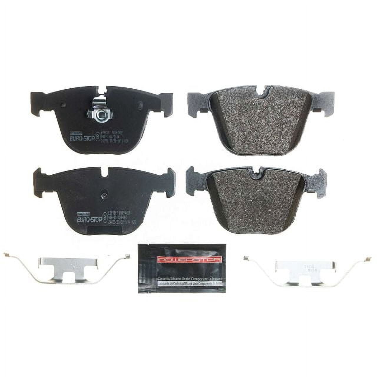 Power Stop Rear Euro-Stop ECE-R90 Certified Brake Pad ESP1317