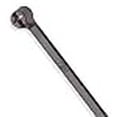 thumbnail image 2 of Ty-Rap TY5253MX Cable Tie, 50lb 11.6" Length, Ultraviolet Resistant, Black Nylon with Stainless Steel Locking Device Distributor, Temperature Range -40-185 (Pack of 100), 2 of 2