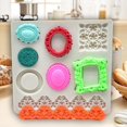 thumbnail image 2 of Photo frame Fondant Silicone Mold Cake Border Decoration  Cupcake Topper  Jewelry  Polymer Clay  Crafting Projects, 2 of 5