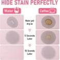 thumbnail image 3 of Pink Coffee Bar Mat Kitchen Accessories for Countertop Absorbent Dish Drying Rubber Backed Coffee Maker Pot Mat, 23.5 x 15.5 Inches, 3 of 6