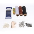 thumbnail image 4 of 61 piezas herramientas material cuero, manualidas, bricoje, kit , herramientas básicas para principiantes, 4 of 9