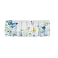 thumbnail image 2 of Wildflower Butterfly Vertical Watercolor Kitchen Curtain,Short Panel Window Valance for Sink,Breakfast Nook,Home Decor, 2 of 5