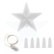 thumbnail image 1 of Cateissary Kit de moldes de estrellas para la parte del árbol de Navidad, suministros universales para manualidades en el hogar, molde Kits de decoración para fiestas tipo 3, 1 of 6