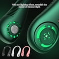 thumbnail image 4 of Ventilateurs à Suspendre au Cou Maison USB Ventilateur de Refroidissement d'Air Électrique Sans Fil Réglable à Faible Bruit Refroidisseur Sans Pales Concert Course Randonnée Noir, 4 of 8