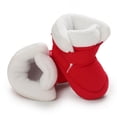 thumbnail image 2 of Baby Boys Girls Winter Warm Snow Booties,Cotton Cozy Fleece Anti-Slip Sole Soft Prewalker Newborn Boots, 2 of 9