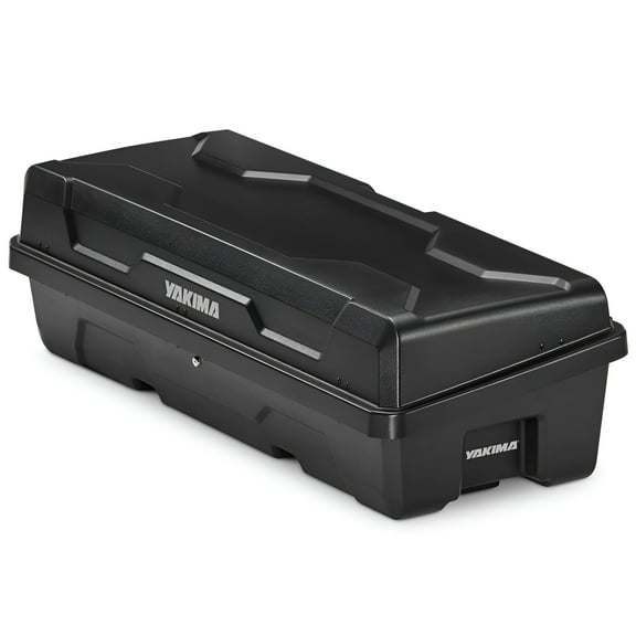 Open Box Yakima 10, 10 cu ft Vehicle Cargo Box with Universal Mounting Hardware