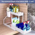 thumbnail image 2 of Space Saving 2 Tier Pull Out Storage Box\nStorage Box, 2 of 5
