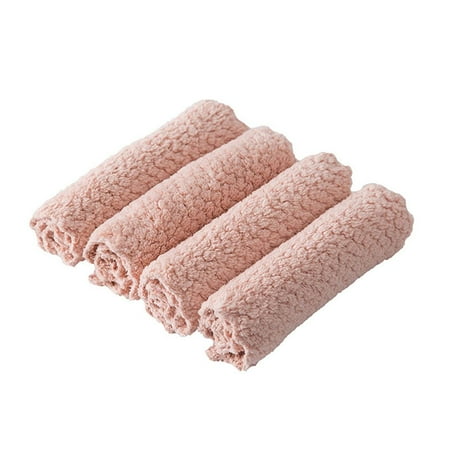 

200PCS Pure Colors Pineapple Pattern Rag Dish Cloth Pot Washing Pad Towel Kitchen Cleaning Tool