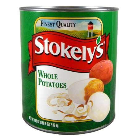 Stokelys Fancy Whole Potatoes 102 oz. Can PK6
