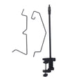 thumbnail image 3 of Soporte para linterna de camping, poste colgante para luz de camping, altura ajustable, ganchos en forma de W y G, soporte de escritorio para senderis, 3 of 9
